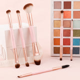 6 Pieces Double-Ended Eye Brush Set-II
