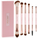 6 Pieces Double-Ended Eye Brush Set-II