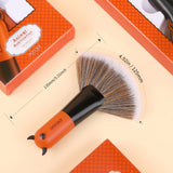 Cute Pet 5 Pcs Face Makeup Brushes