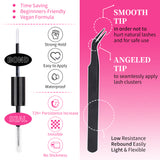 Docolor Rainbow Ethereal Fake Eyelashes Lash Extension Kit