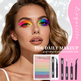 Docolor Rainbow Ethereal Fake Eyelashes Lash Extension Kit