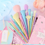 Dreaming of Unicorns - 17 Piece of Makeup Brush Set