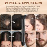 Docolor Dual-Ended Multi-Function Makeup Brush, Angled Foundation Contour Brush & Sponge Tip