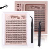 Docolor Black Glue-Free Naturally curled Fake Eyelashes