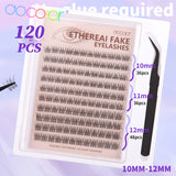 Docolor Black Glue-Free Naturally curled Fake Eyelashes