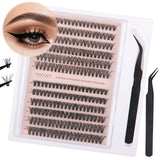Docolor Black Glue-Free Naturally curled Fake Eyelashes