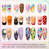 15 Colors Double-Ended Nail Art Pens