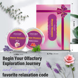 Docolor 8 Pcs Showder Steamers Lavender Essential Oil, Home Spa & Stress Relief Gifts