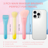 Docolor Colorful On-The-Go Mini Brush Set