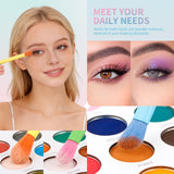 Dream of Color - 15 Pieces Colourful Makeup Brush Set