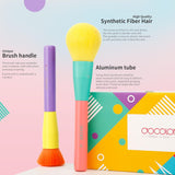 Dream of Color - 15 Pieces Colourful Makeup Brush Set