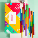 Dream of Color - 15 Pieces Colourful Makeup Brush Set