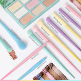 Dreaming of Unicorns - 17 Piece of Makeup Brush Set