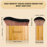 Bamboo Handle Flat Brush