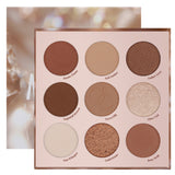 Docolor Brown 9 Color Gemstone Eyeshadow Palette-AURELIA