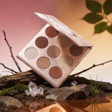 Docolor Brown 9 Color Gemstone Eyeshadow Palette-AURELIA