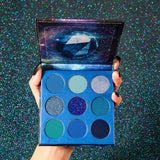 Gemstone Collection -9 Colors Shadow Palette(SPACE)-BLUE series