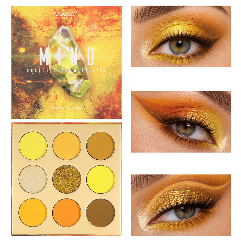 Gemstone Collection -9 Colors Shadow Palette(MIND)-YELLOW series