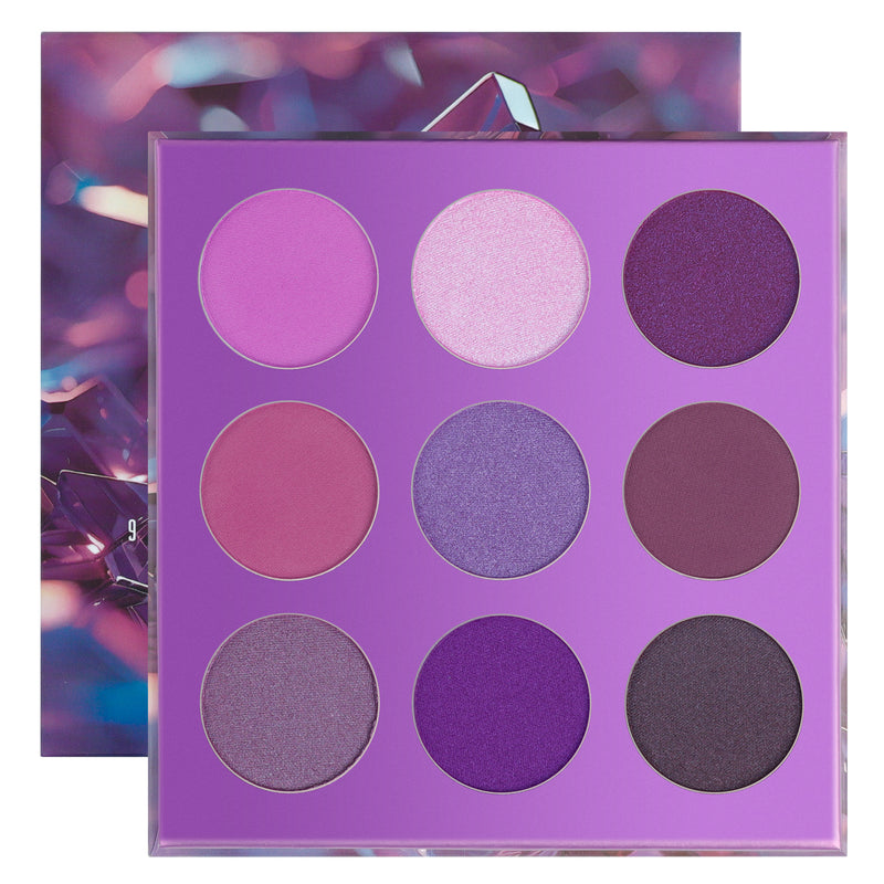Royal Amethyst 9-Color Gemstone Eyeshadow Palette（VOID）