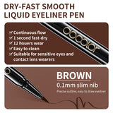 Waterproof Winged Cat Eyeliner Stamp