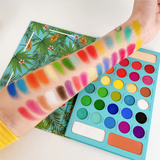 Dream of Color 15- Piece Brush Set with Tropical 34 Color Palette