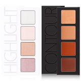 (Only ship to EU&UK)Noble and Elegant-4 Colors Highlight & Contour palette Collection