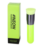 Neon Green Foundation Makeup Brush-DOCOLOR OFFICIAL