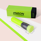 docolor neon green foundation face makeup brush