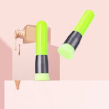 Green Neon Foundation / Kabuki Makeup Brush (5PCS)