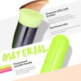 docolor neon green foundation makeup brush