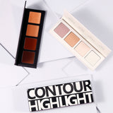 (Only ship to EU)Noble and Elegant-4 Colors Highlight & Contour palette Collection