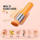 Orange Neon Foundation Brush (5PCS)