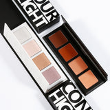 (Only ship to EU&UK)Noble and Elegant-4 Colors Highlight & Contour palette Collection