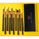 10 Pieces Eye Makeup Brush Set DOCOLOR OFFICIAL