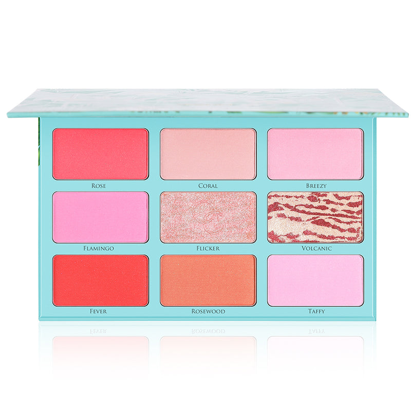 (Only ship to US&EU) Tropical 9 Color Blusher Palette