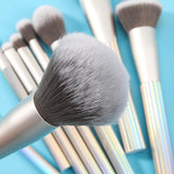 AURORA 9 Pieces Makeup Brush Set with Bag DOCOLOR OFFICIAL