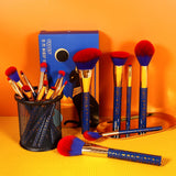 Docolor makeup brushes Bastet Cat 19 pieces Makeup Brush Set Egyptian style best makeup brushes synthetic hair makeup brushes professional makeup brushes Docolor brushes Instagram makeup brush natural makeup looks euphoria makeup recommended by makeup artists