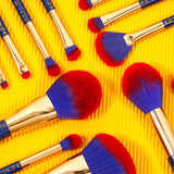 Docolor makeup brushes Bastet Cat 19 pieces Makeup Brush Set Egyptian style best makeup brushes synthetic hair makeup brushes professional makeup brushes Docolor brushes Instagram makeup brush natural makeup looks euphoria makeup recommended by makeup artists