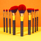 Docolor makeup brushes Bastet Cat 19 pieces Makeup Brush Set Egyptian style best makeup brushes synthetic hair makeup brushes professional makeup brushes Docolor brushes Instagram makeup brush natural makeup looks euphoria makeup recommended by makeup artists