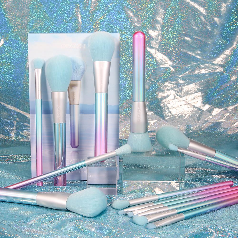 Breathing Crystal - 14 piece Makeup Brush Set DOCOLOR OFFICIAL
