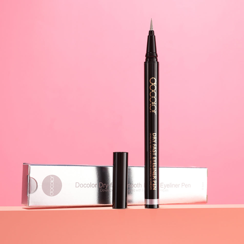 Docolor Dry-Fast Smooth Liquid Eyeliner Pen-Silver