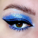 Docolor Cosmetics - Eyeshadow palettes - Gemstone Collection 9 Colors Shadow Palette(SPACE)BLUE series - colorful palette glitter eyeshadow best eyeshadow palette popular eyeshadow brand best seller