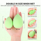 Pea Pod 3pc Makeup Sponge Set