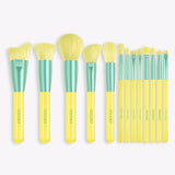 (Only ship to EU&US&UK)Lemon 13 Piece Makeup Brush Set