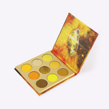 Docolor Eyeshadow palettes Gemstone Gemstone Collection 9 Colors Shadow Palette(MIND)YELLOW series colorful palette glitter eyeshadow best eyeshadow palette popular eyeshadow brand best seller euphoria makeup