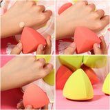 Neon Makeup Sponge Collection - 4pcs DOCOLOR OFFICIAL