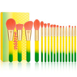 (Only ship to EU)Pineapple - 16 piece Makeup Brush Set