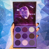 Docolor Cosmetics - Eyeshadow palettes - Gemstone Collection 9 Colors Shadow Palette(POWER)PURPLE series - colorful palette glitter eyeshadow best eyeshadow palette popular eyeshadow brand best seller