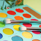 (Preorder) 11 Pieces Fantasy Brush Set and Tropical Palette DOCOLOR OFFICIAL