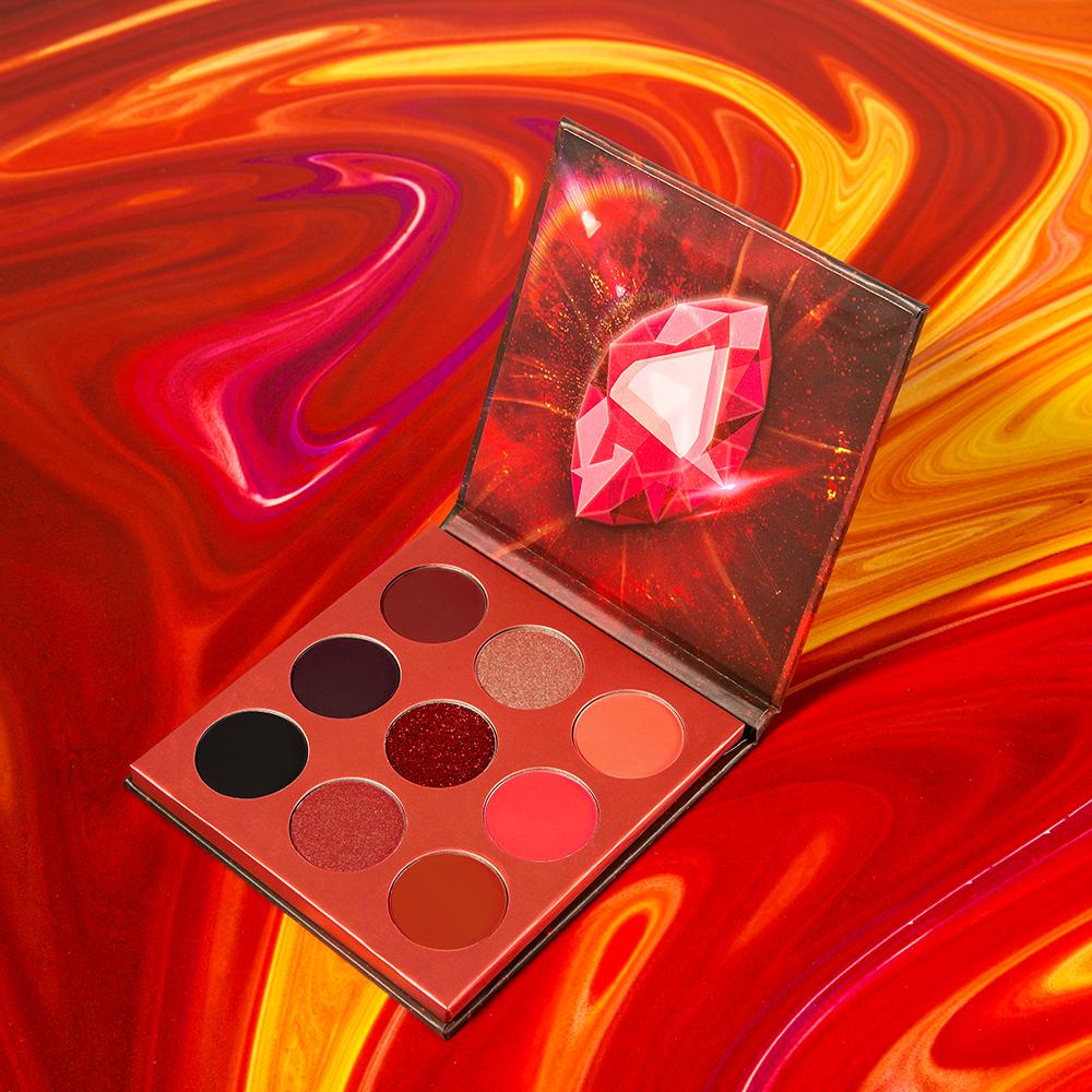 Red based outlet eyeshadow palette